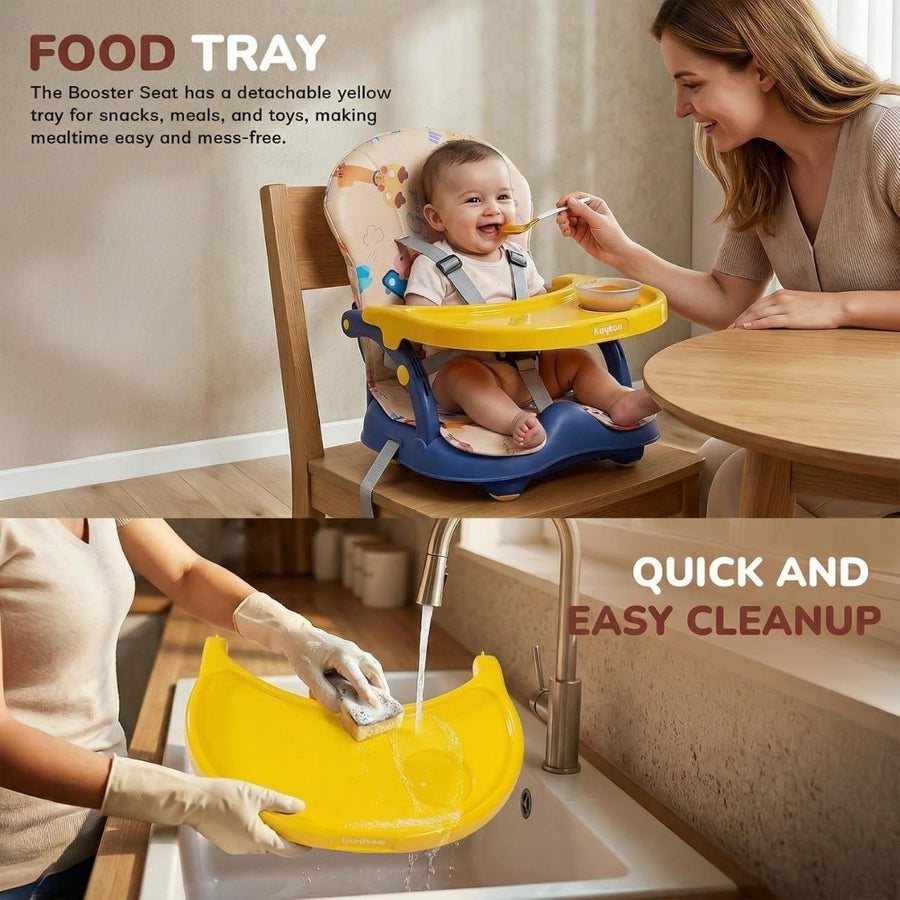 Chaise de Repas Bébé Évolutive & Ajustable en Hauteur